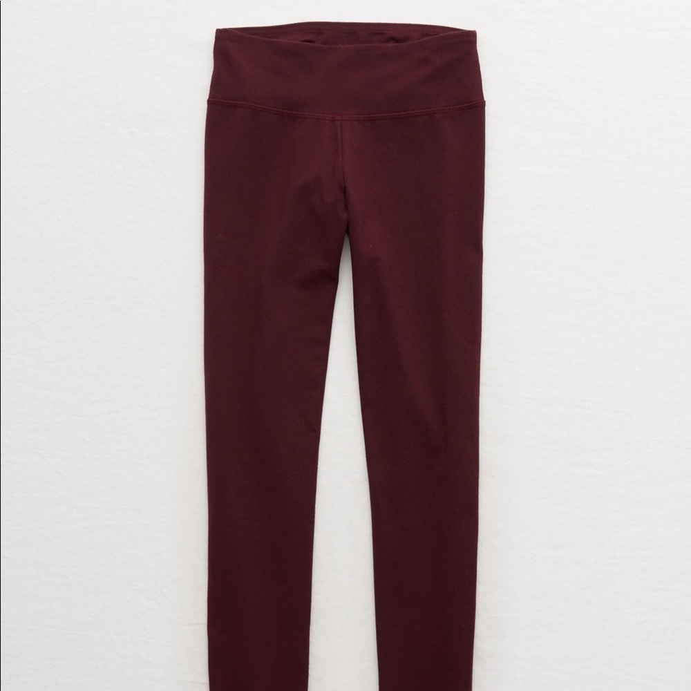 Aerie Deep Red Leggings